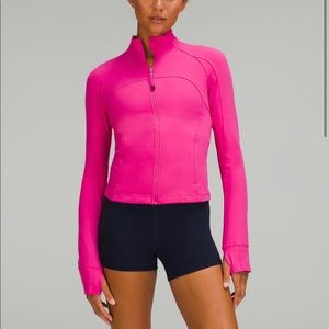 Lululemon Nulu Cropped Define Jacket Sonic Pink